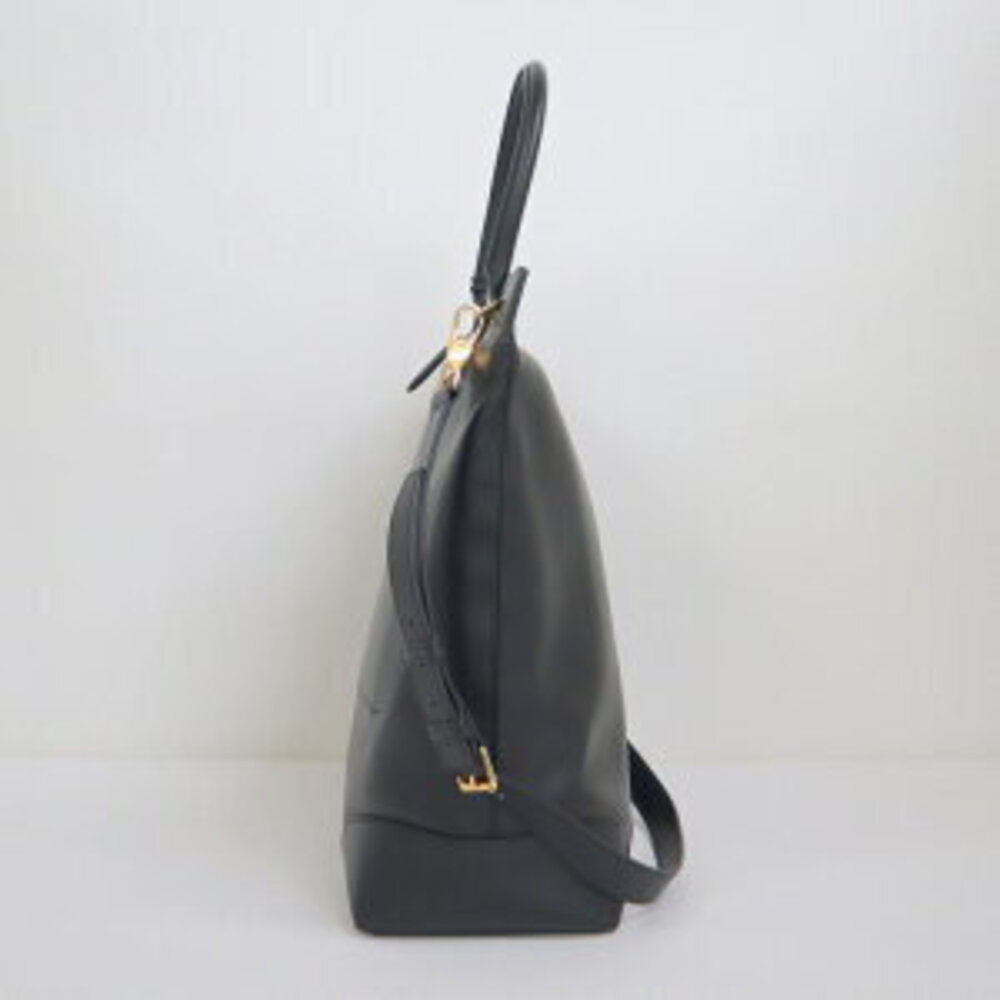 Burberry Shoulder Tote Bag Black Leather - Picture 3 of 8